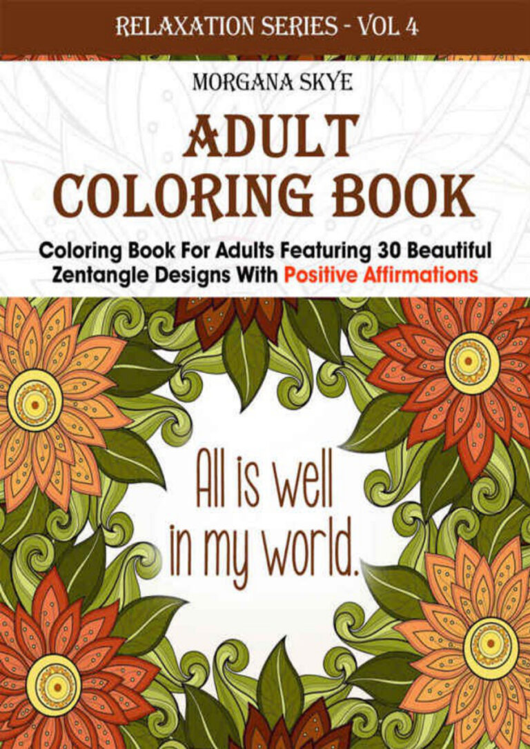Adult Coloring Book: Relaxation PDF Download – Unknown Author