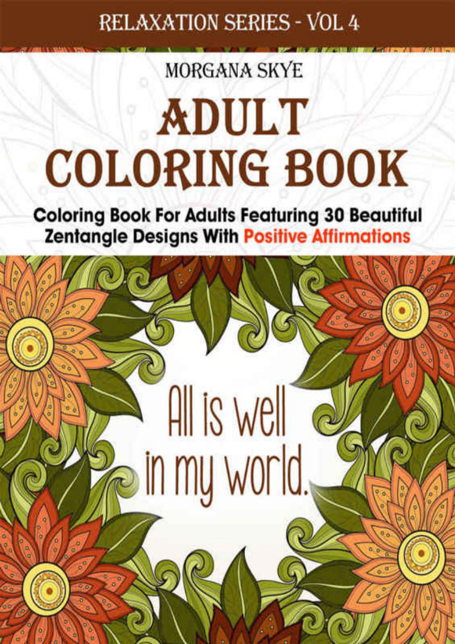 Adult Coloring Book: Relaxation PDF Download