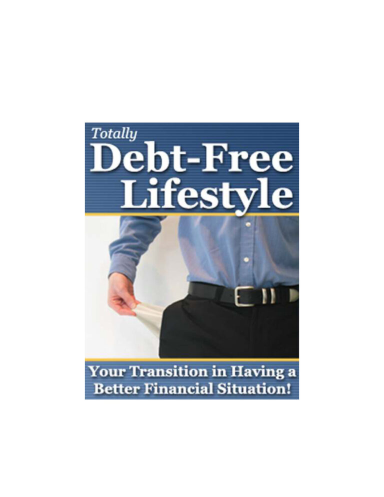 68b4ba033b244 totally debt free lifestyle your transition having a better financing situation Kitap Kapağı