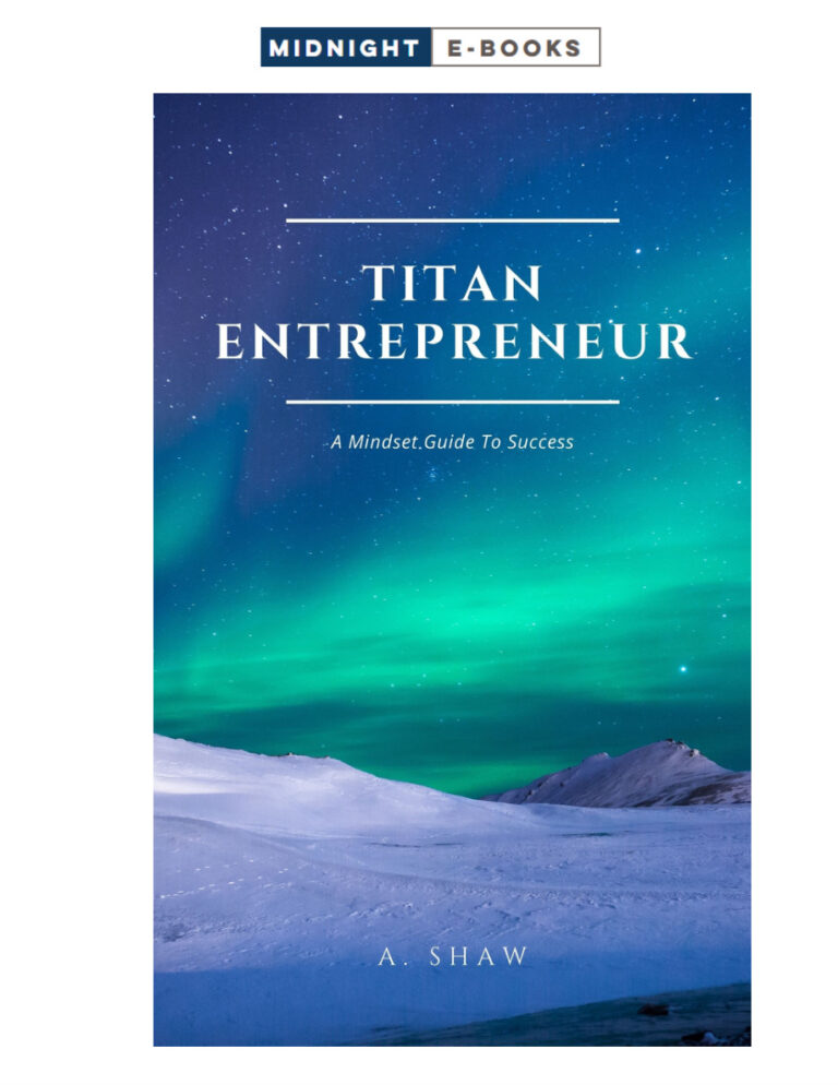Titan Entrepreneur PDF Download – Unknown Author
