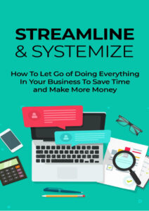 68b5a5a51f74d streamline and systemize how to let go of doing everything in your to save time and make more money Kitap Kapağı