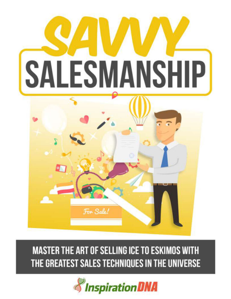 Savvy Salesmanship PDF Download – Unknown Author