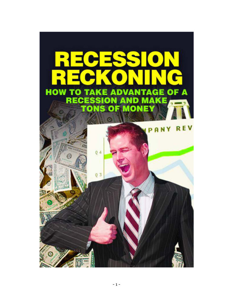 Recession Retribution PDF Download – Unknown Author