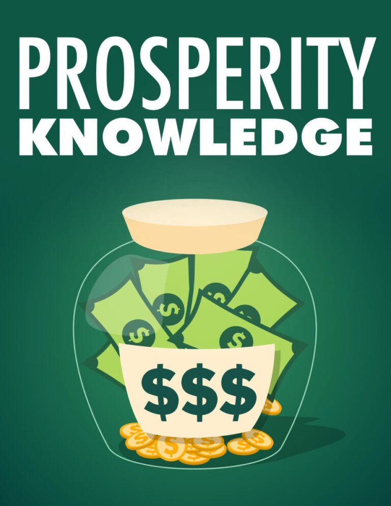 68b5d4be2c4a1 prosperity knowledge taking the steps towards wealth Kitap Kapağı