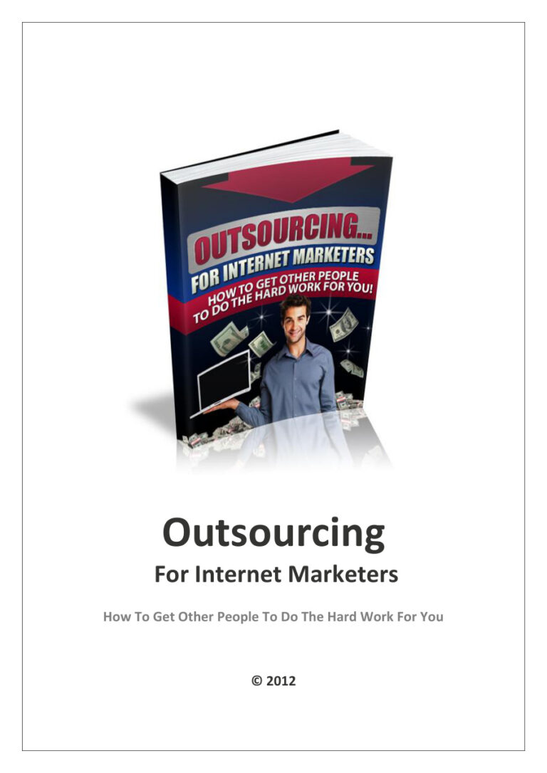 Outsourcing for Your Business PDF Download – Unknown Author
