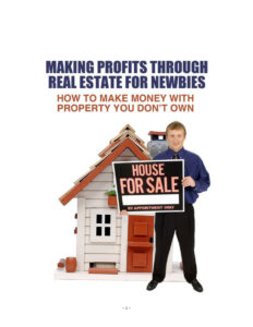 68b74d63aa280 making profits through real estate for newbies make to make money with property you don t own Kitap Kapağı