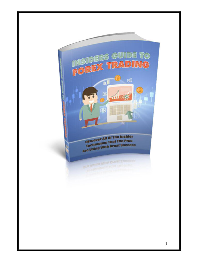 Insiders Guide to Forex Trading PDF Download – Unknown Author