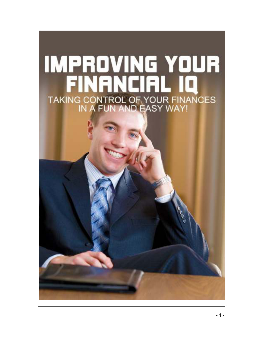 Improving Your Financial IQ PDF Download