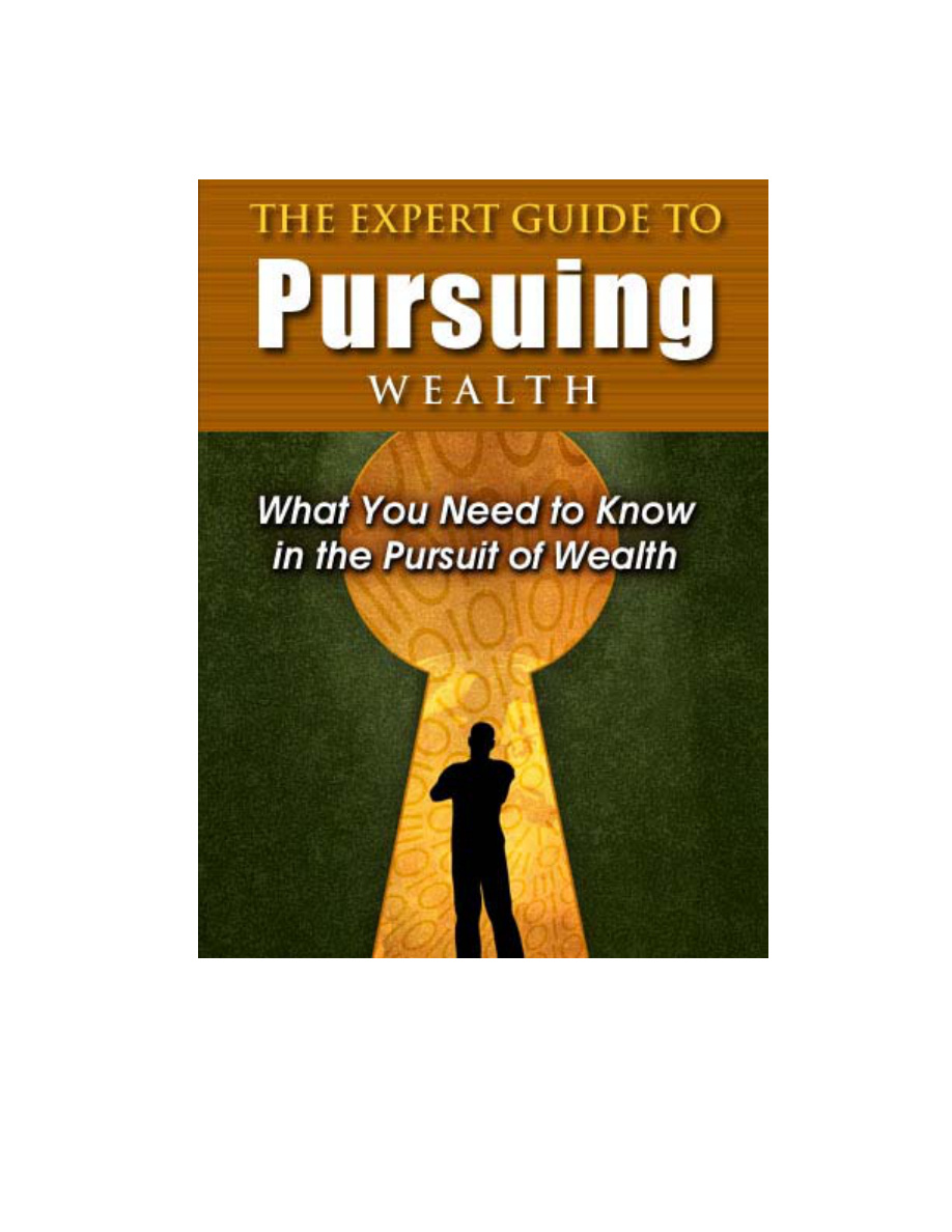 The Expert Guide to Pursuing Wealth PDF Download