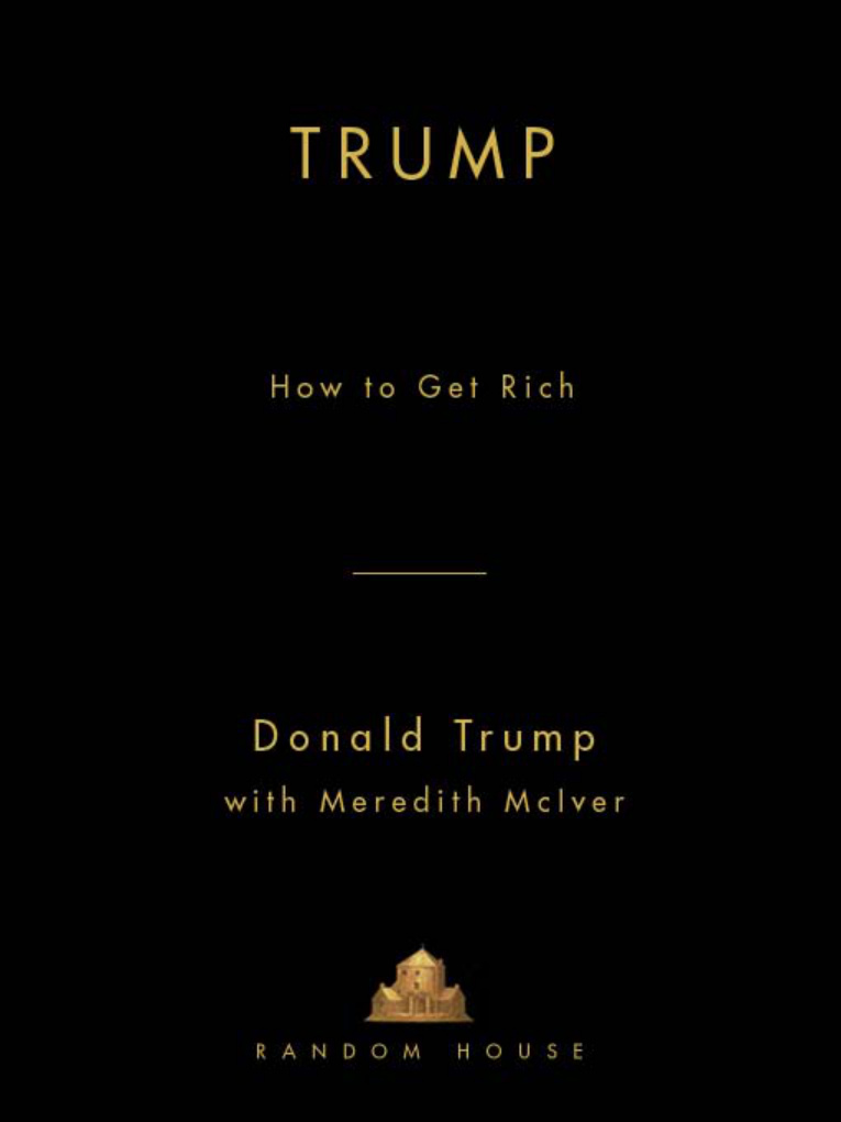 Trump: How to Get Rich PDF Download – Donald Trump