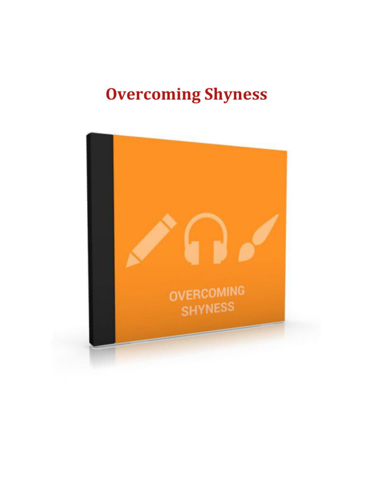 Overcoming Shyness PDF Download – Unknown Author