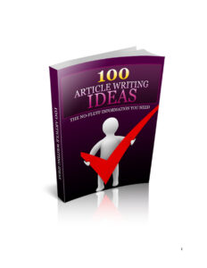 68bbf1606e52a 100 article writing ideas the no fluff information you need Kitap Kapağı