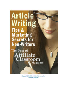 68bc2e69ce189 article writing tips and marketing secrets for non write Kitap Kapağı