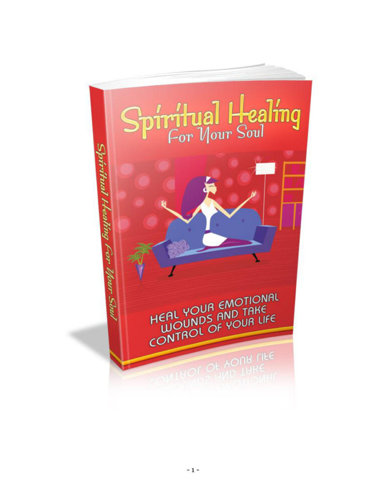 Spiritual Healing for Your Soul PDF Download – Unknown Author