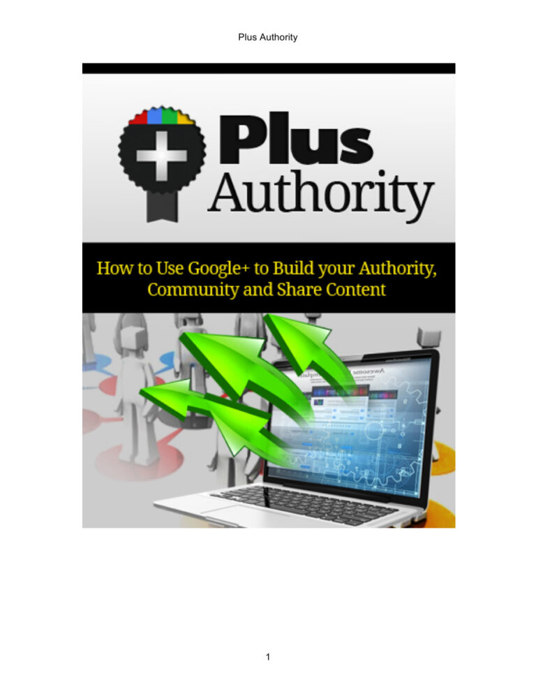 Plus Authority PDF Download – Unknown Author