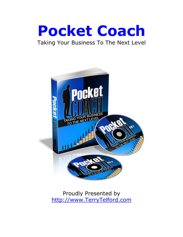 Pocket Coach PDF Download – Unknown Author
