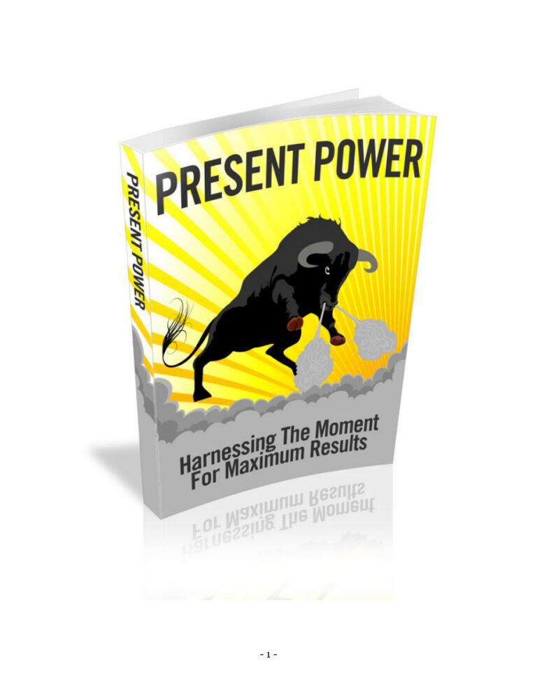 Present Power PDF Download – Unknown Author