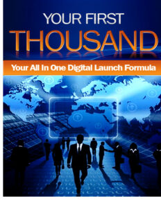 68c519ddaaa44 your first thousand your all in one digital launch formula Kitap Kapağı