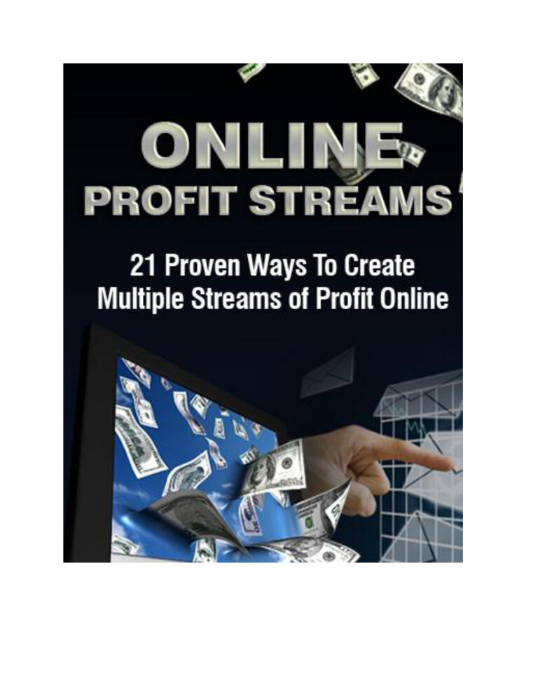 Online Profit Streams PDF Download – Unknown Author