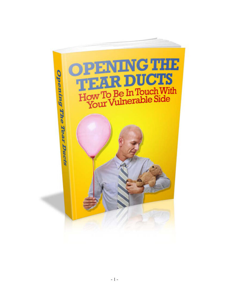 Opening the Tear Ducts PDF Download – Unknown Author