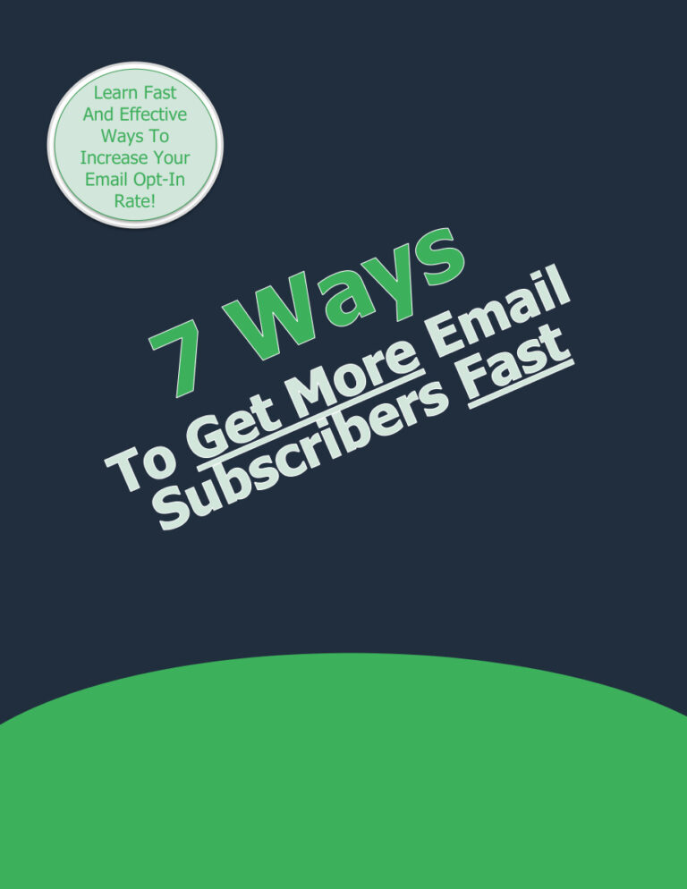 7 Ways to Get More Subscribers Fast PDF Download – Unknown Author