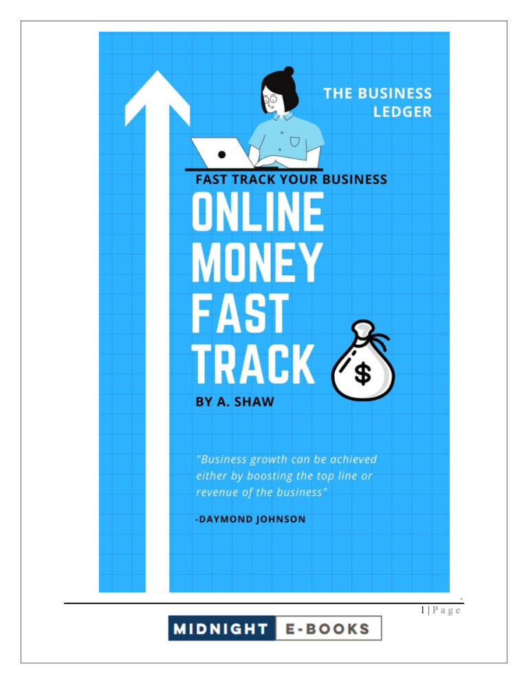 Online Money Fast Track PDF Download – Unknown Author