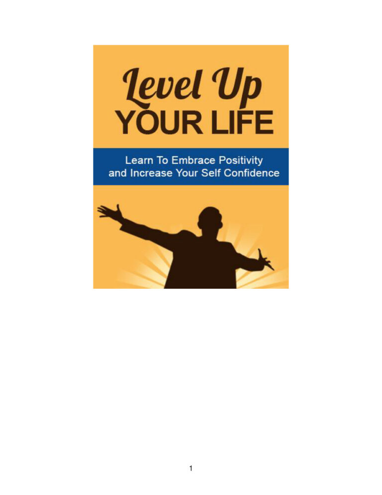 Level Up Your Life PDF Download – Unknown Author