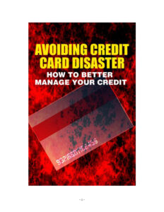68c832b33c73f credit card catastrophe avoidance everything you need to know about managing credit better Kitap Kapağı