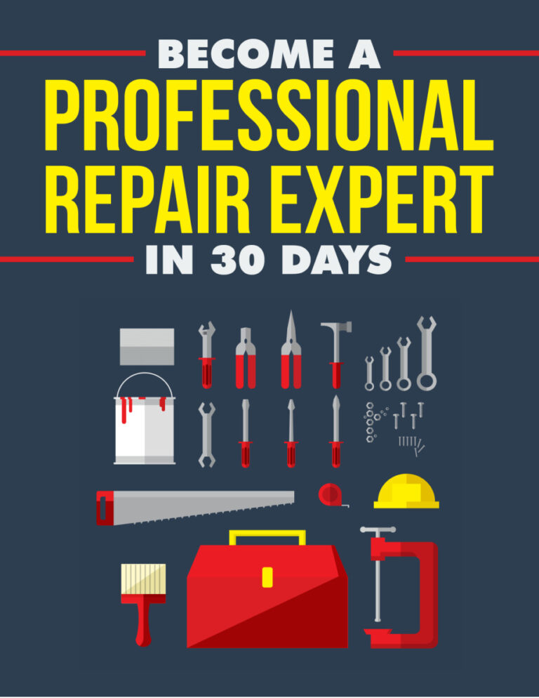 68c9a29f78e40 become a professional repair expert in 30 days Kitap Kapağı