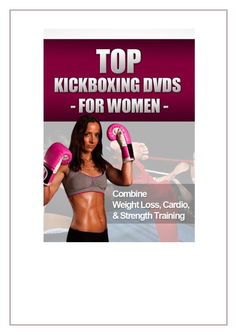 Best Kickboxing Fitness DVDs for Women PDF Download – Unknown Author