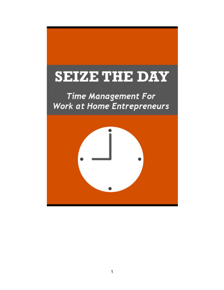 Seize the Day PDF Download – Unknown Author
