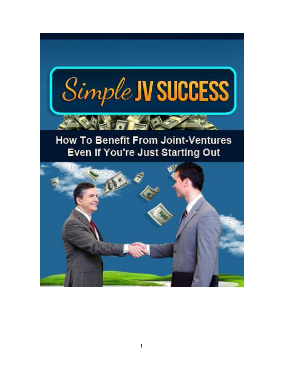 Simple JV Success PDF Download