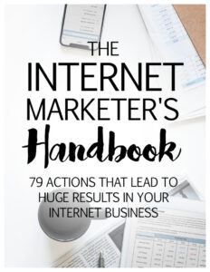 68d060036d6a1 the internet marketer s handbook 79 actions that lead to huge result in your internet business Kitap Kapağı