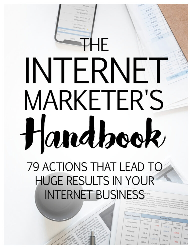 The Internet Marketer’s Handbook PDF Download – Unknown Author