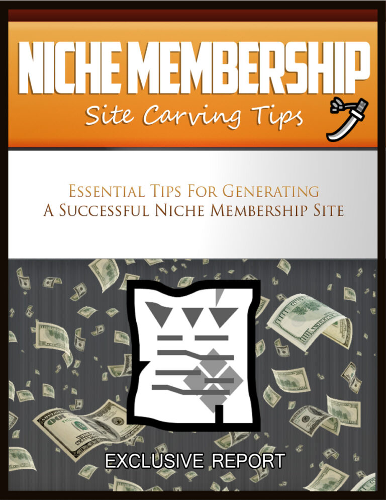 Niche Membership Site Carving Tips PDF Download – Unknown Author