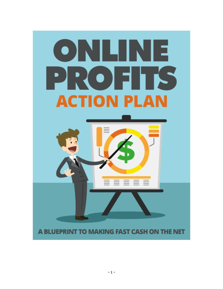 Online Profits Action Plan PDF Download – Unknown Author