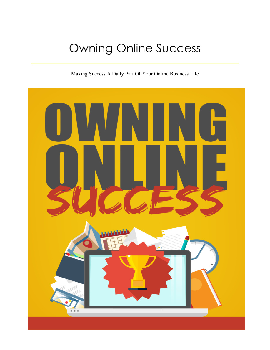 Owning Online Success PDF Download