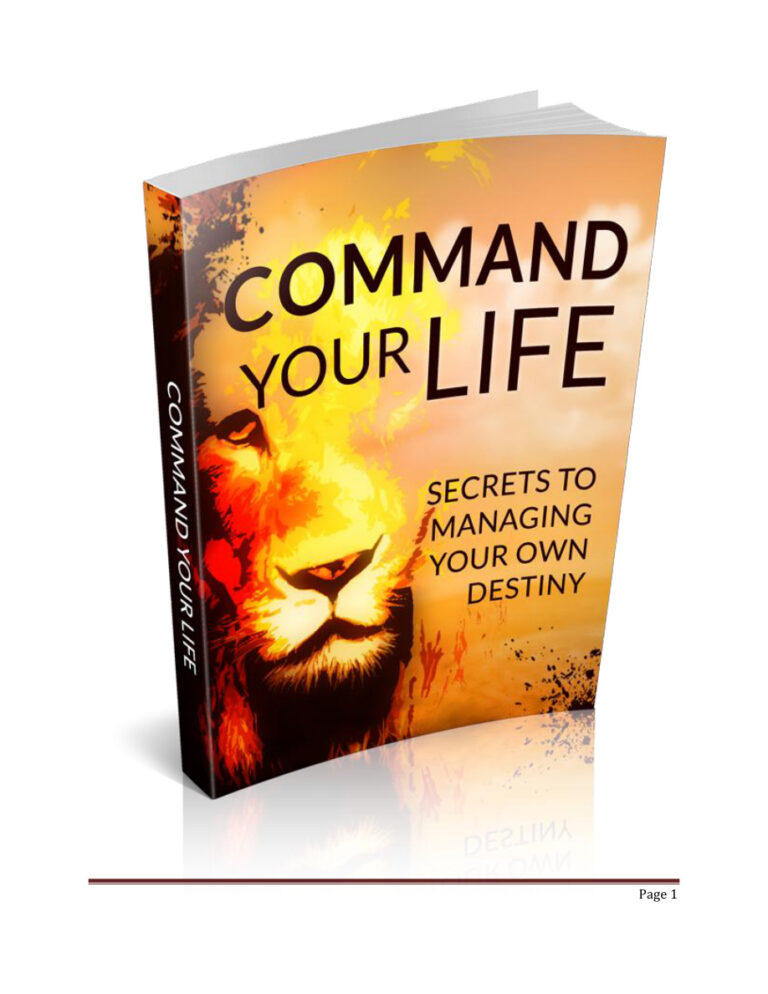 Command Your Life PDF Download – Unknown Author
