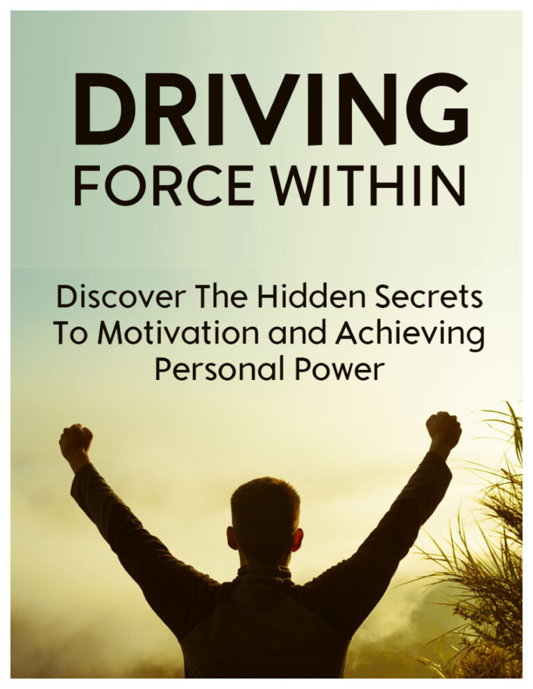 Driving Force Within PDF Download – Unknown Author