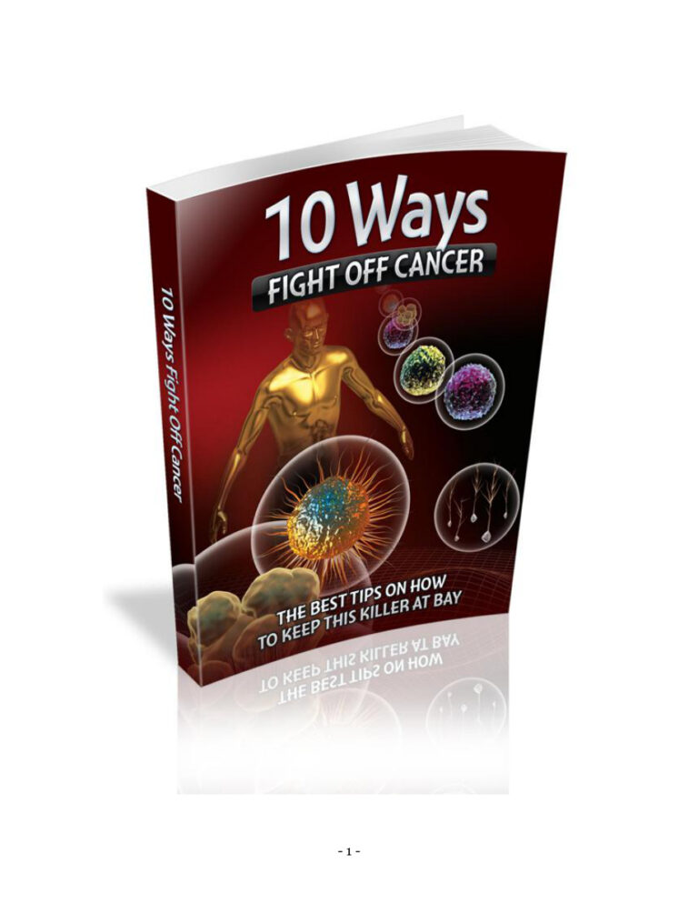 10 Ways Fight Off Cancer PDF Download – Unknown Author