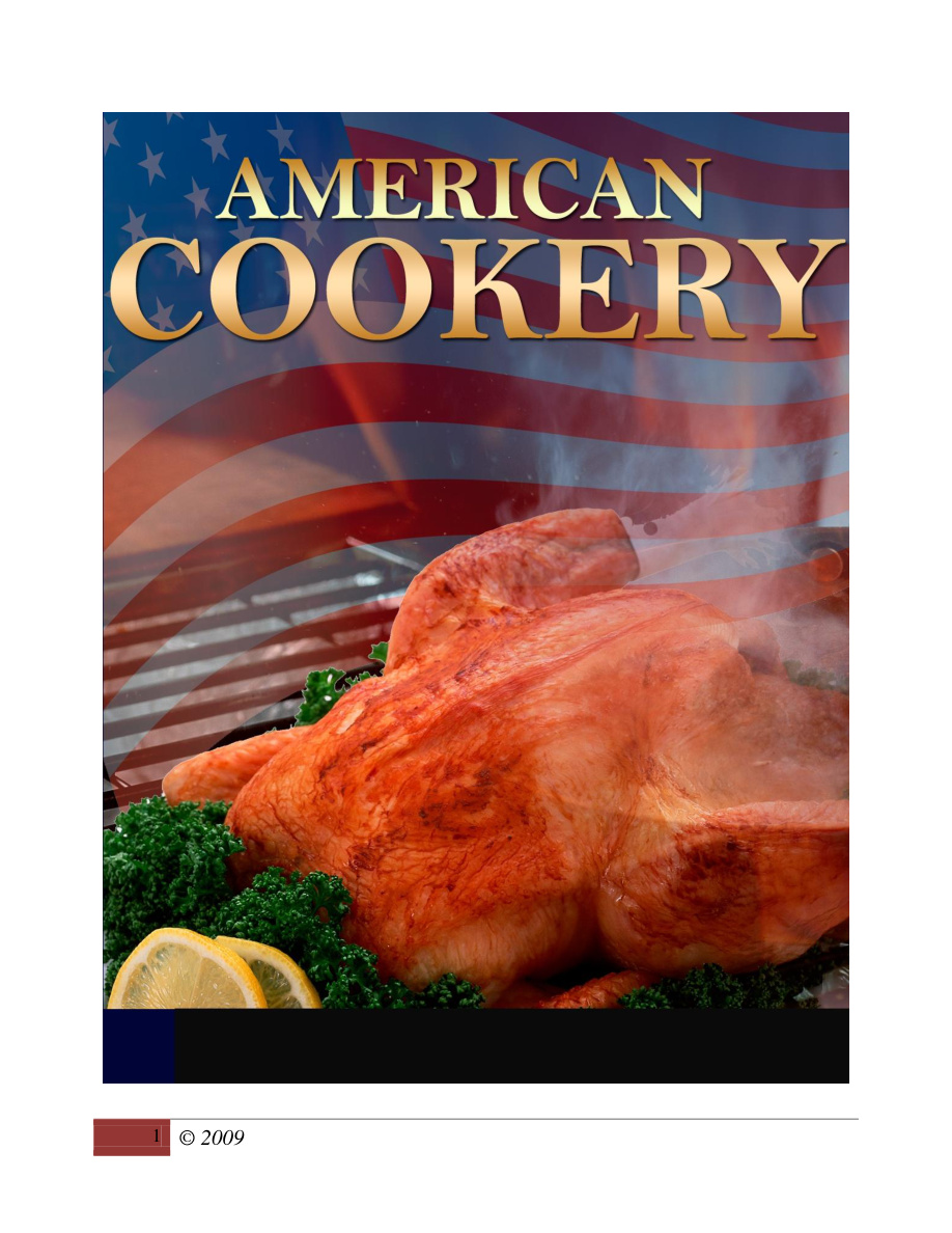 American Cookery PDF Download