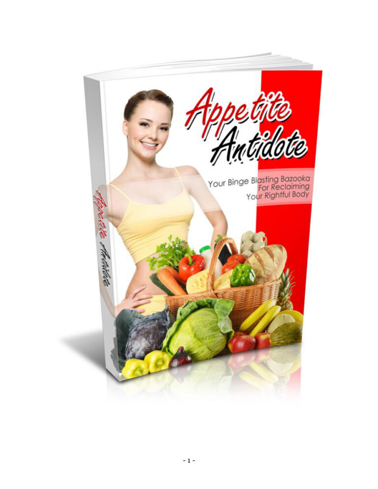 Appetite Antidote PDF Download – Unknown Author