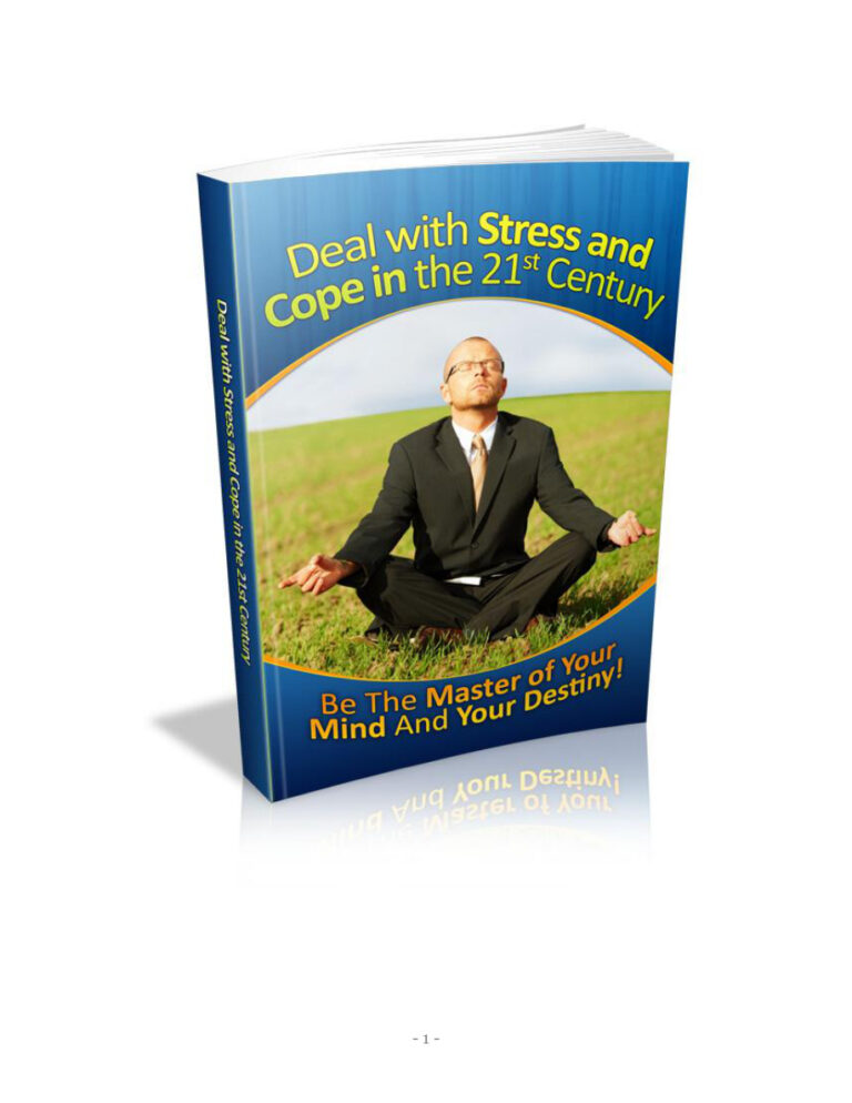 How to Deal with Stress and Cope in the 21st Century PDF Download – Unknown Author