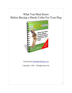 68d81a41d7e2e buying dog shock collars what you must know before buying a shock collar for your dog Kitap Kapağı