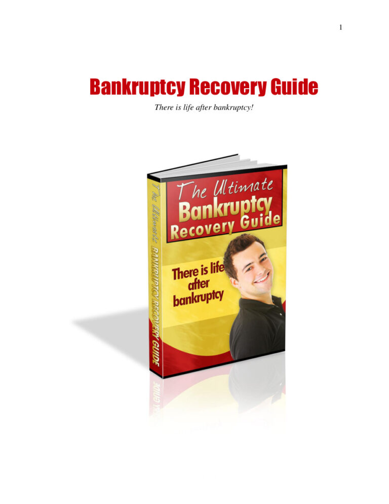 68d95f39b0d5a the ultimate bankruptcy recovery guide there is life after bankruptcy Kitap Kapağı