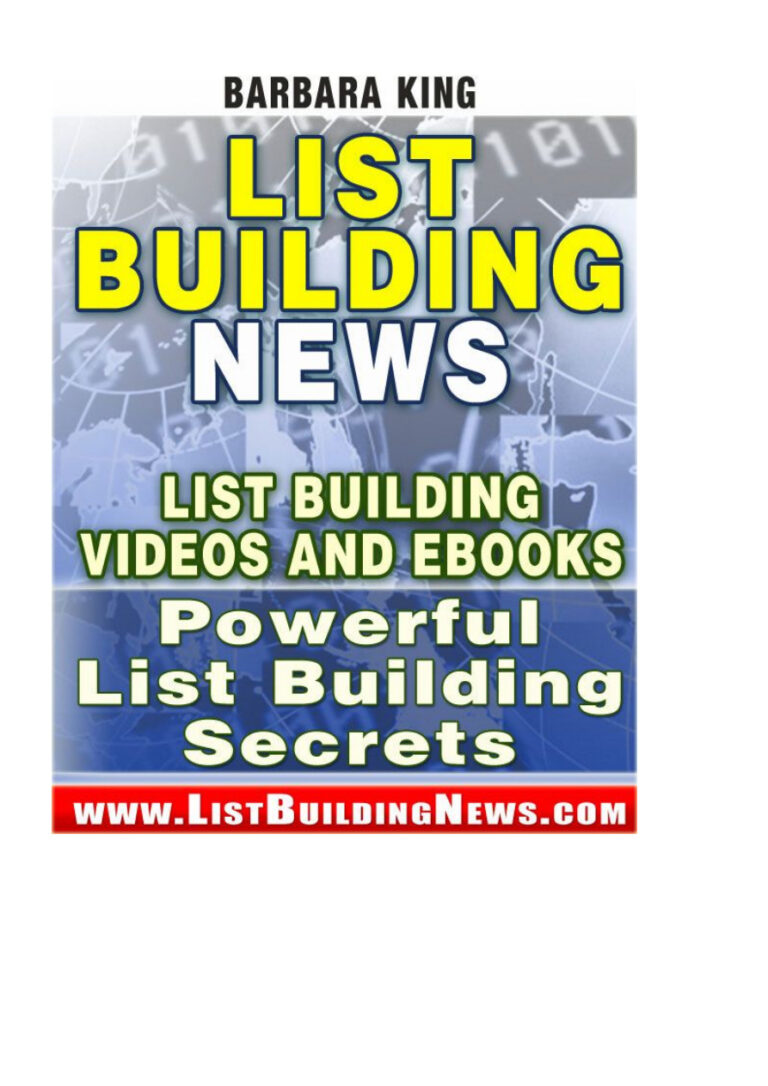 List Building News PDF Download – Unknown Author