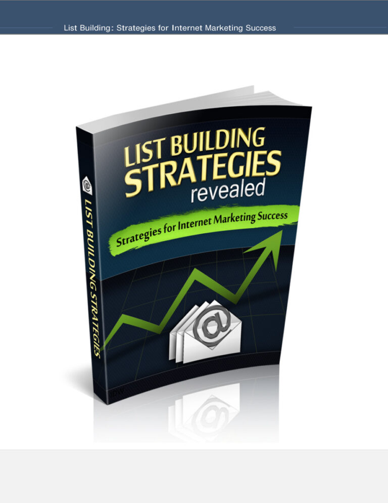 List Building Strategies Revealed PDF Download – Unknown Author