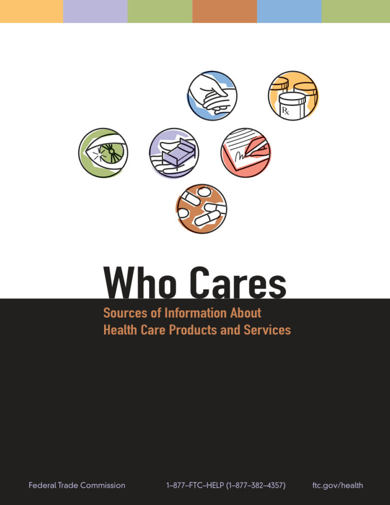 Who Cares: Sources of Information About Health Care Products PDF Download – Unknown Author