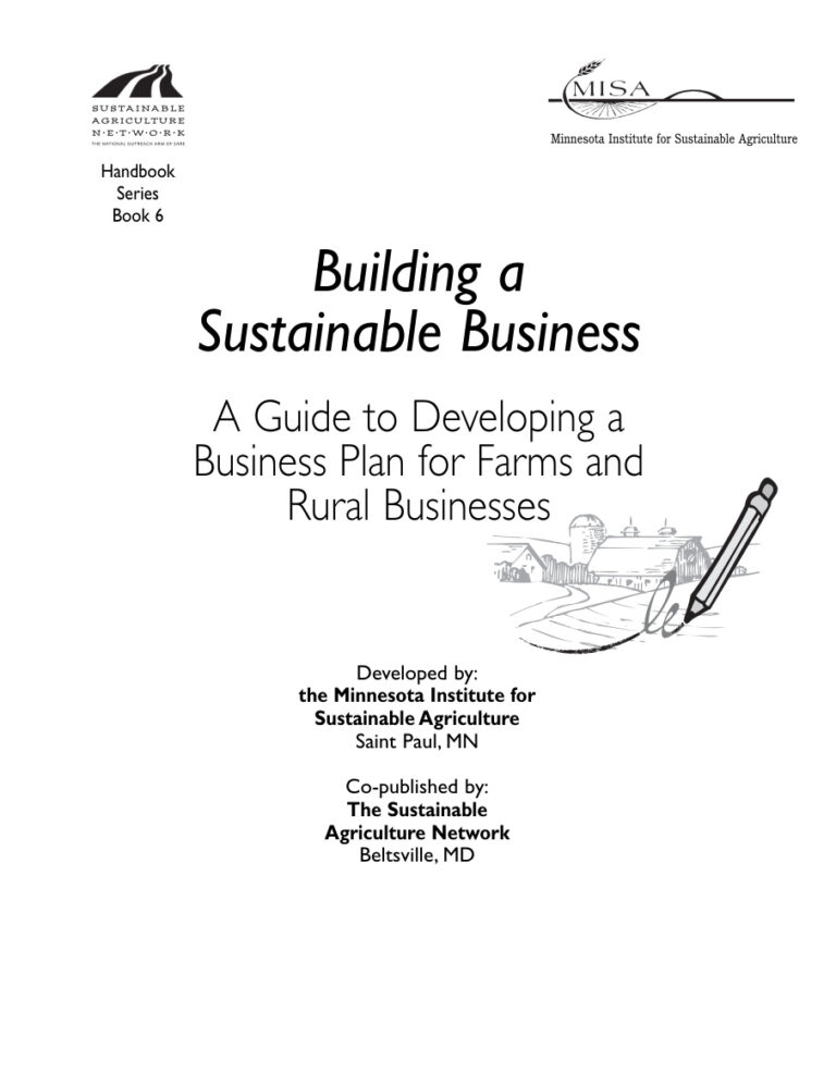 Building a Sustainable Business PDF Download – Unknown Author