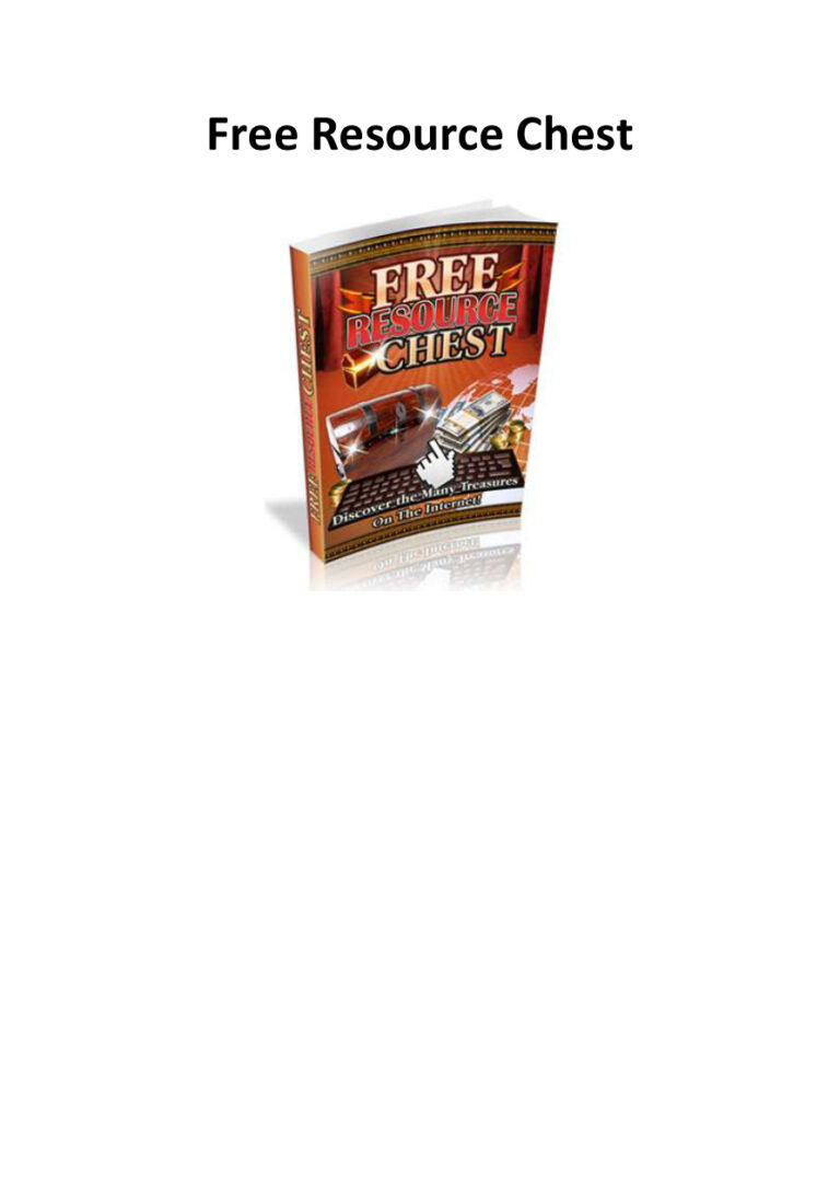 Free Resource Chest PDF Download – Unknown Author